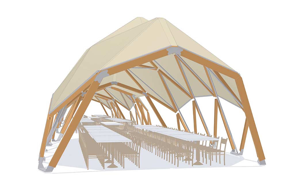 Best Big Event Tents front view