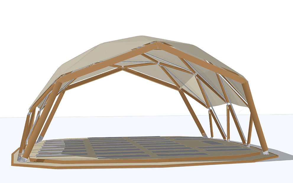 Carpas Customizables vista frontal