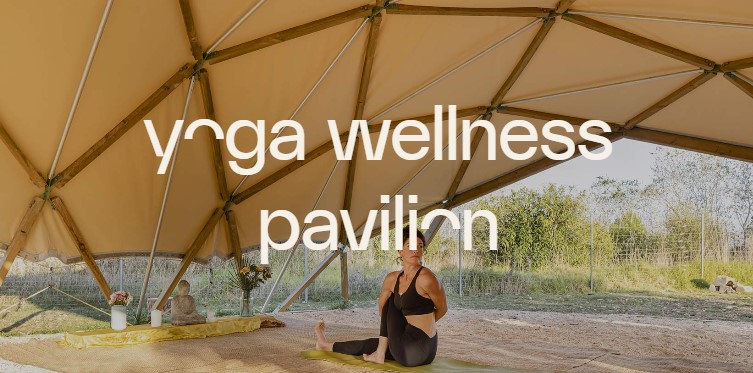 yoga and wellness pavilions